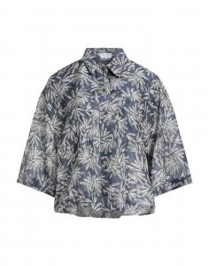 Рубашка Brunello Cucinelli, полуночно-синий