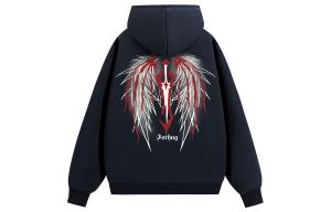 Толстовка Unisex Hooded Moderate Regular FORHUG, темно-синий