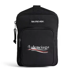 Сумка-Мессенджер через плечо Explorer Balenciaga, черный