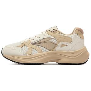 361° Нескользящие износостойкие низкие повседневные туфли женские бежево-желтого цвета