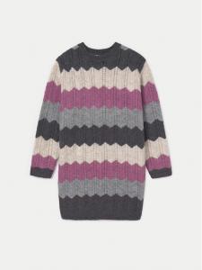 Трикотажное платье обычного кроя Mayoral, мультиколор