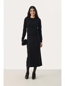 Свитер прямого кроя MariannaPW черного цвета PART TWO