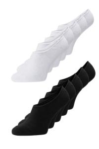 Носки мужские Jack & Jones короткие комплект, черный/белый