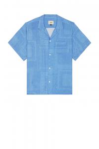 Клетчатая рубашка-бандана Cornflower Bather, blue