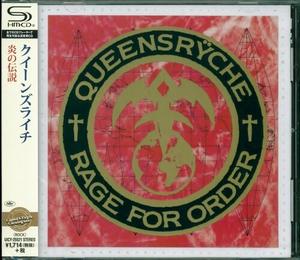 CD диск Queensryche: Rage for Order (SHM-CD)