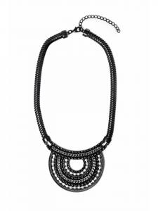 Collezione alessandro Короткое колье "Мариелло" черного цвета