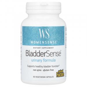 Natural Factors, WomenSense, BladderSense, 262 мг, 90 вегетарианских капсул