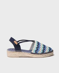 Женские эспадрильи из ткани на плоской подошве Toni Pons, синий