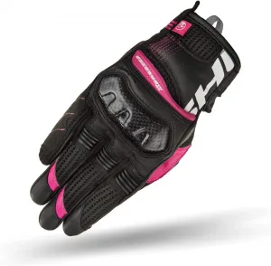 Мотоциклетные перчатки Shima X-Breeze 2 Lady для женщин - вентилируемые летние текстильные перчатки для сенсорных экранов с карбоновой защитой лодыжки и усиленной ладонью (фуксия, размер M), fuchsia