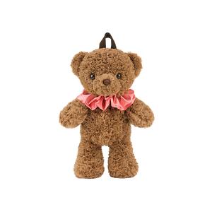 Куклы Мonica Backpack плюшевая кукла высота 43см Love, темно-коричневый