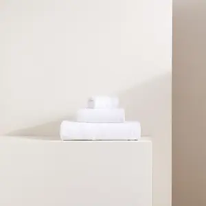 Полотенце из органического хлопка 500 г/м2 Básico Basics El Corte Inglés, белый