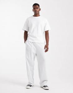 Свободные спортивные брюки Jack & Jones светло-серого цвета