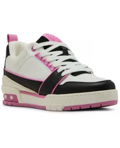 Женские скейтерские массивные кроссовки на шнуровке Steve Madden, розовый