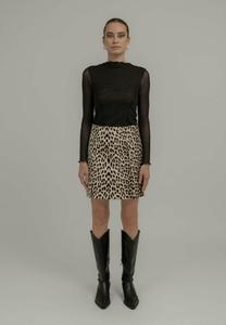 Мини-юбка VIRA MINI OH APRIL, коричневый