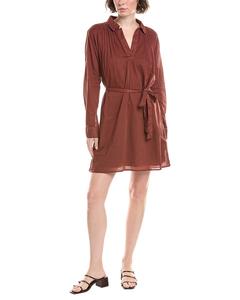 Белла Даль Платье мини с защипами Bella Dahl