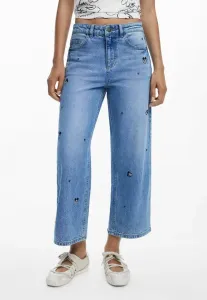 Джинсы прямого кроя mikcey Desigual, Blue