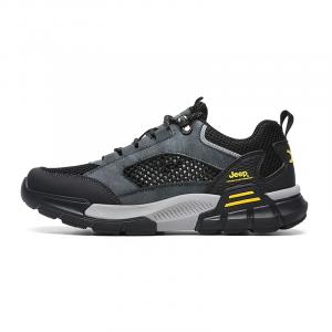 Jeep Низкие треккинговые туфли мужские тёмно-серые, цвет Dark Gray