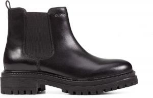 Женские модные ботинки-байкеры Geox, Schwarz C9999