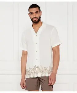 Рубашка Regular fit Guess Jeans, бежевый