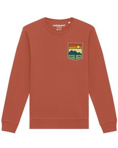 Свитер Watapparel Sweatshirt Good Vibe, цвет auburn