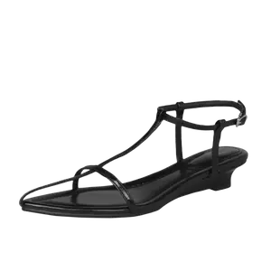 Сандалии с одним ремешком женские BIGTREE, Black