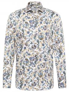 Рубашка MODERN FIT горчично-желтого цвета Eterna