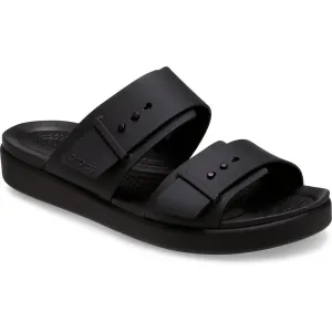 Crocs Brooklyn Buckle Low slides, черный