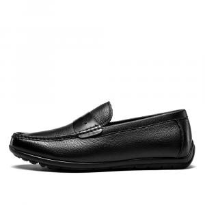 YEARCON Мужские повседневные туфли мужские низкие коричневые черные, цвет Black