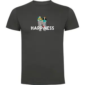 Футболка Kruskis Happiness, серый