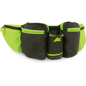 Поясная сумка для гидратации Zoom Марсупио Marsupio, черный/флуоресцентный зеленый