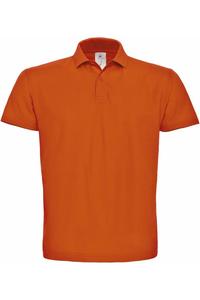 Рубашка-поло B&C с коротким рукавом, оранжевый