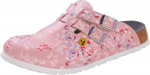 Сабо Birkenstock Pantoletten Kay ESD Flower, розовый