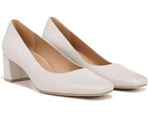 Натуралайзер Карина G5099LF251 Женские туфли-лодочки из слоновой кости кожи на устойчивом каблуке Naturalizer