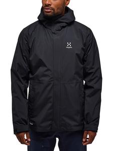 Функциональная куртка "Gran 3-in-1 Proof" черного цвета Haglöfs