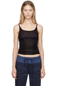 Черная майка из бамбукового лиоцелла Baserange