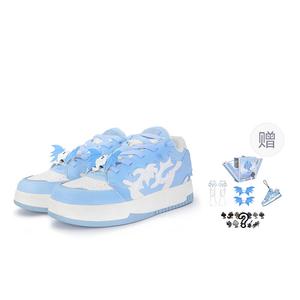 Кроссовки LBPC Skateboarding Shoes Unisex Low-top, черный