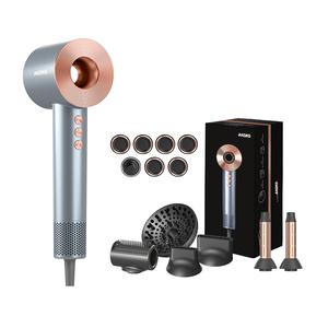 Фен 1400w бытовой высокоскоростной быстрая сушка высокая мощность специальная безлопастная трубка ak17 a5 AKOKO