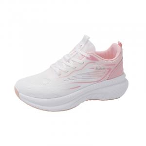 Кроссовки для бега для детей и подростков с амортизацией, износостойкими, дышащими и низким верхом. ADOONGA, розовый