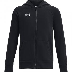 Толстовка с капюшоном ua rival флис fz hoodie Under Armour, черный