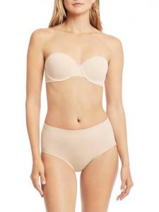 Бюстгальтер конвертируемый бесшовный Lauren Ralph Lauren, Light Truffle