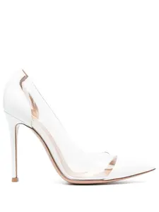 Туфли-лодочки Plexi 105 Gianvito Rossi, белый
