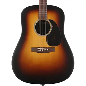 Акустико-электрическая гитара Martin D-X2E из бразильского палисандра Dreadnought - оттенок Ziricote Burst