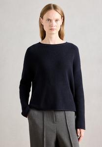 Джемпер Marc O'Polo LONGSLEEVE BOAT NECK, Deep Night Blue/Dark Blue