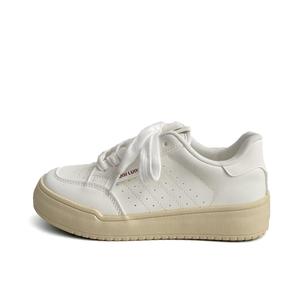 Низкие женские скейтерские кеды City camel, белый