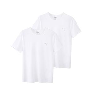 PUMA Undershirt Unisex 2 Pack White