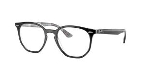 Оптические оправы унисекс RX7151 RAY-BAN, black on chevron grey/burgundy