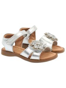 Сандалии POM POM, серебряный