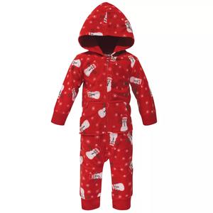 Комбинезоны Hudson Baby, 2 шт, Санта-Снеговик Hudson Baby, красный