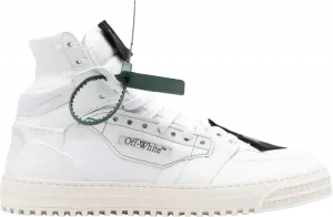 Кроссовки Off-White Off-Court 3.0 High 'White Black Green', белый