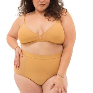 Бюстгальтер-бралетт телесного оттенка с полным покрытием Naked Rebellion